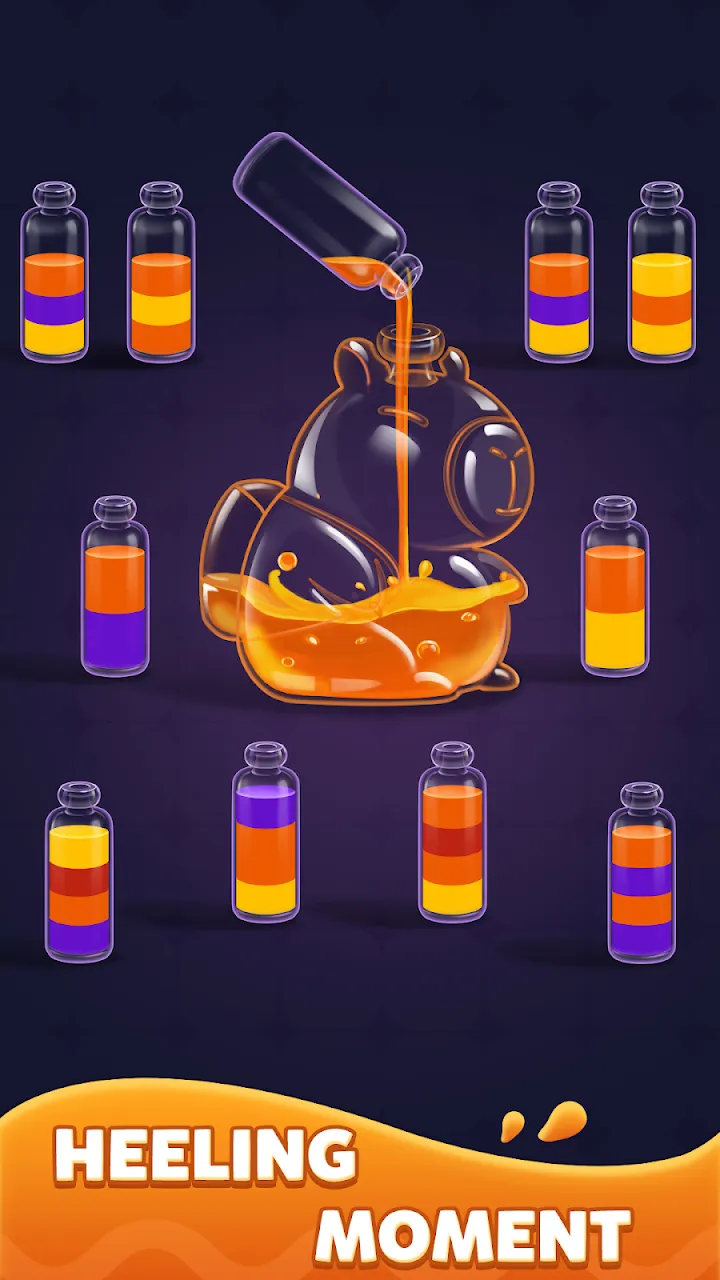 Screenshot: Einfaches Level
